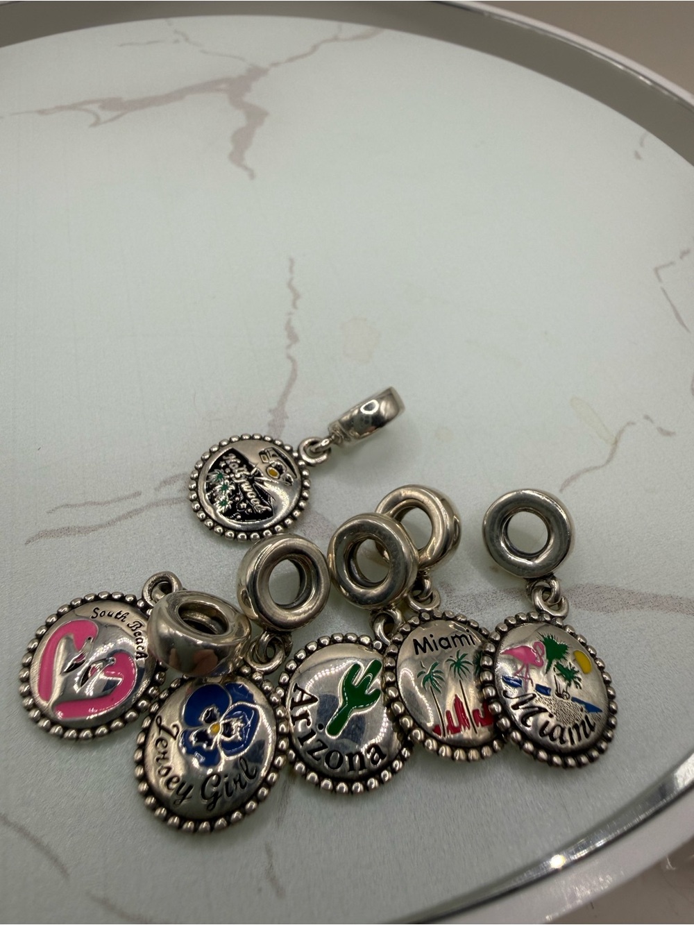 Pandora “Pick Your Fav City” Charm! All new! Simply Specify!!